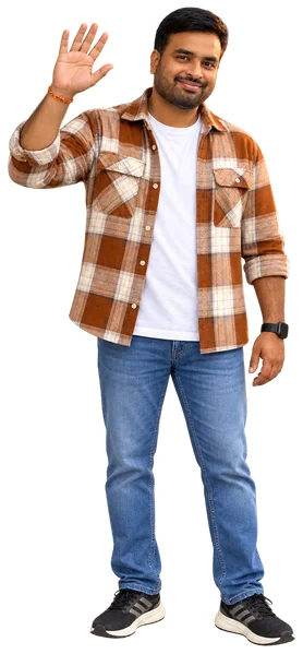 A tiny sticker version of Prashant